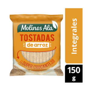 Tostadas de arroz Molinos Ala integrales 150 g.
