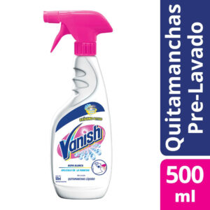 Quitamanchas Vanish prelavado blanco gatillo 500 ml.
