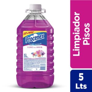 Limpiador líquido Procenex pisos flores de jardín 5 l.