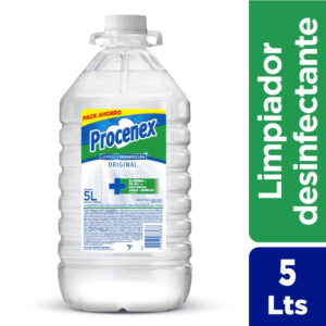 Limpiador líquido desinfectante Procenex pisos original 5 l.