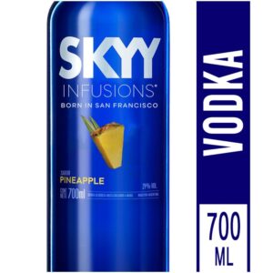 Vodka Skyy Pinneapple Infusions en botella 700 ml