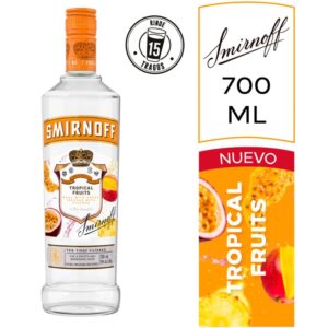 Vodka Smirnoff tropical fruits 700 cc.