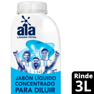 Jabón Líquido Concentrado para Diluir Ala Matic Máxima Blancura 500 ml