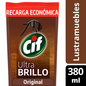 Limpiador Multisuperficies Cif Original Ultra Brillo Doypack 380 ml
