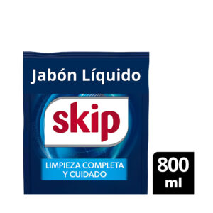 Jabón líquido para ropa Skip bio enzimas 800 cc.