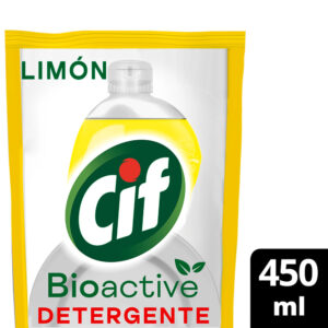 Detergente Cif Bioactive Limón Doypack 450 ml