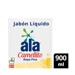 Jabón Liquido Lavado a Mano Ala Camellito Hipoalergénico Doypack 900 ml