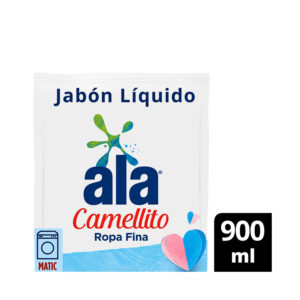 Detergente ropa fina Ala camellito matic dp 900 cc.
