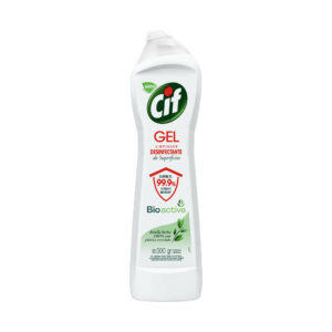 Limpiador en gel desinfectante Cif original en botella 500 cc.