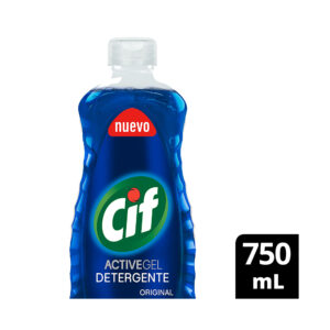 Detergente Cif Activegel original en botella 750 ml
