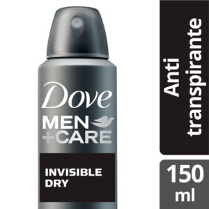 Antitranspirante en aerosol Dove Men invisible dry 150 cc.