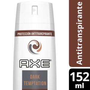 Antitranspirante en aerosol Axe dark temptation 152 cc.