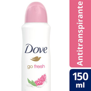 Antitranspirante en aerosol Dove go fresh 150 cc.