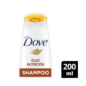 Shampoo Dove óleo nutrición 200 cc.
