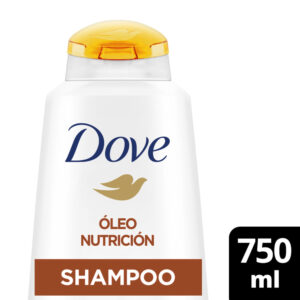 Shampoo Dove óleo nutrición 750 cc.