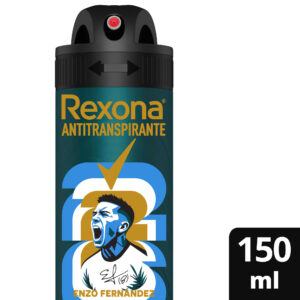 Antitranspirante en aerosol Rexona Men Copa del Mundo de la FIFA 2026 Edición Enzo Fernández 150 ml