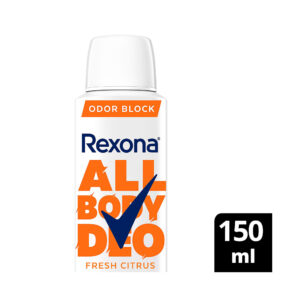 Desodorante en aerosol para todo el cuerpo Rexona All Body Deo Fresh Citrus 150 ml