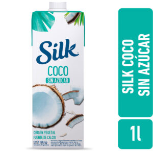 Bebida a base de coco sin azúcar Silk 1 lt