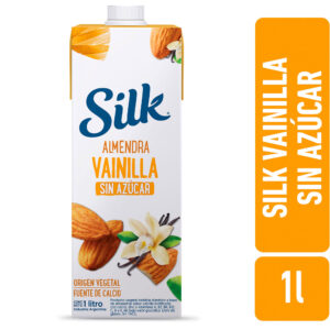 Bebida a base de almendras sabor vainilla sin azúcar Silk 1 lt
