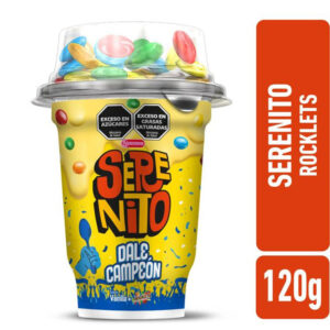 Serenito postre vainilla con rocklets 120 grs
