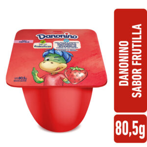 Yogur Danonino Batido Sabor Frutilla 80,5 grs