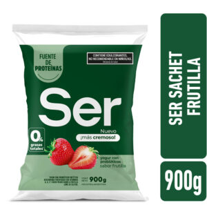 Yogur bebible sabor frutilla Ser 900 grs
