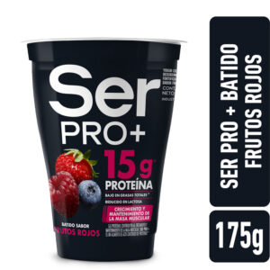 Yogur batido Ser PRO+ con proteínas sabor frutos rojos 175 grs