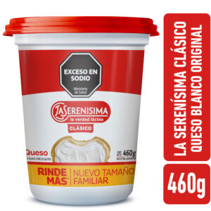Queso La Serenisima original libre de gluten 460 grs