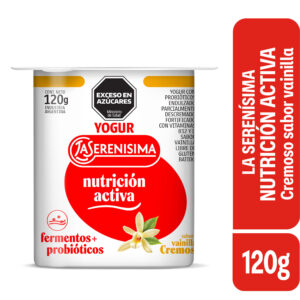 Yogur Cremoso Entero Vainilla La Serenísima Nutrición Activa 120 grs