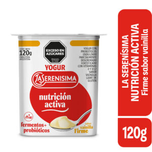 Yogur Firme Entero Vainilla La Serenísima Nutrición Activa 120 grs
