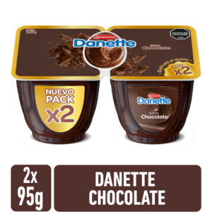 Danette postre sabor chocolate 190 grs