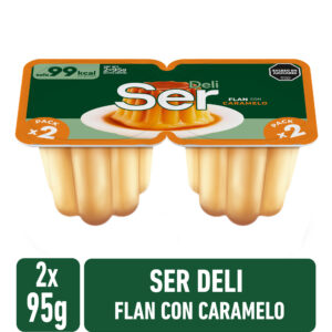 Postre Ser flan con caramelo 190 grs