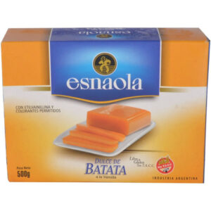Dulce de batata Esnaola caja 500 g.
