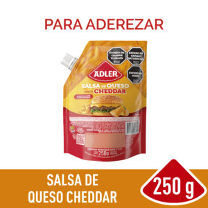 Salsa queso cheddar Adler doypack 250 g.