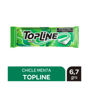 Chicles Topline tableta menta 6.7 g.