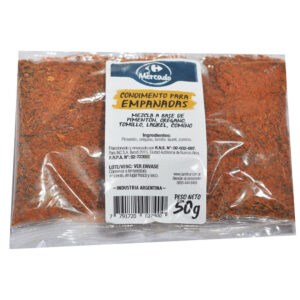 Especias para empanadas El Mercado 50 g.