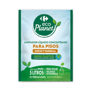 Limpiador de pisos para diluir Eco Planet de coco y vainilla 150 ml