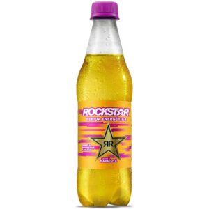 Bebida energizante Rockstar de maracuyá pet 500 ml