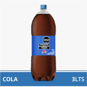 Gaseosa cola regular N Pepsi pet 3 lts.