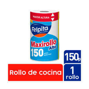 Rollo de cocina Felpita maxirollo 150 paños