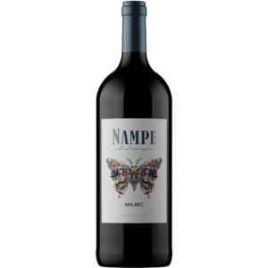 Vino tinto Malbec Nampe 1,125 lts