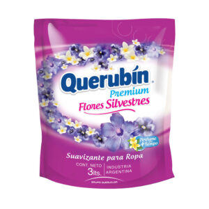 Suavizante para ropa Querubín flores silvestres repuesto 3 l.