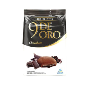 Galleta de chocolate 9 de Oro con relleno de chocolate 160 g.