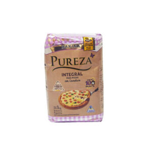 Harina integral Pureza con levadura pizza 1 kg.