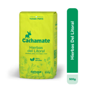 Yerba mate Cachamate hierbas del litoral lemon grass 500 g.