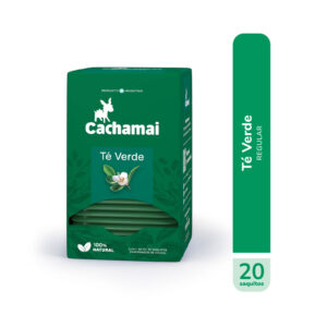 Té verde en saquitos Cachamai 20 u.