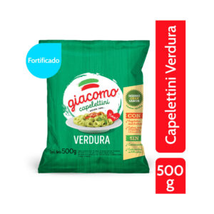 Capelletini verdura fortificado Giacomo 500 g.