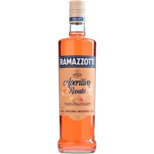Aperitivo hibiscus rosato Ramazzotti en botella 700 cc.