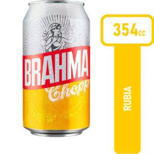 Cerveza rubia Brahma 354 ml