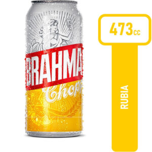 Cerveza rubia Brahma 473 ml